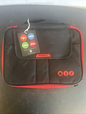 BAGSMART Electronics Cable Organizer Bag Tech Cord Case Travel Accessory Pouch